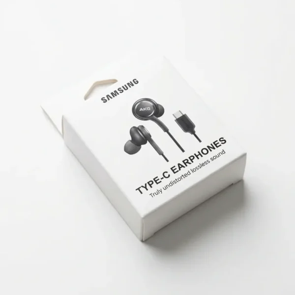 Samsung Type-C Earphones Tuned by AKG - High-Quality Wired USB-C Headset with Mic