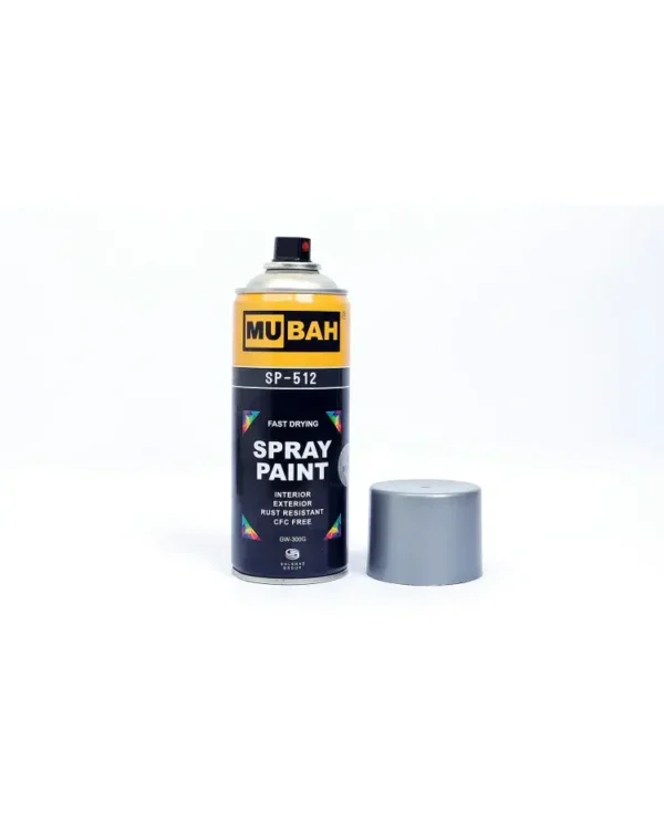 Mubah Silver Spray Paint 400ml silver spray paint